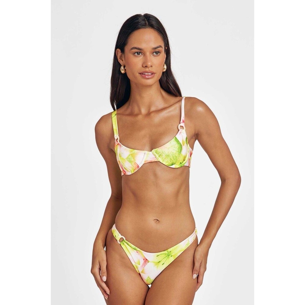 Blackbough portia Push Up Bikini Top With matching RIng bottems Aruba SIze S NWT